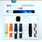 I20 Ultra Max suit Smart Watch 10 in 1 box 2.3inch large screen with 7 strips smartwatch With Airpords 2 (random color)