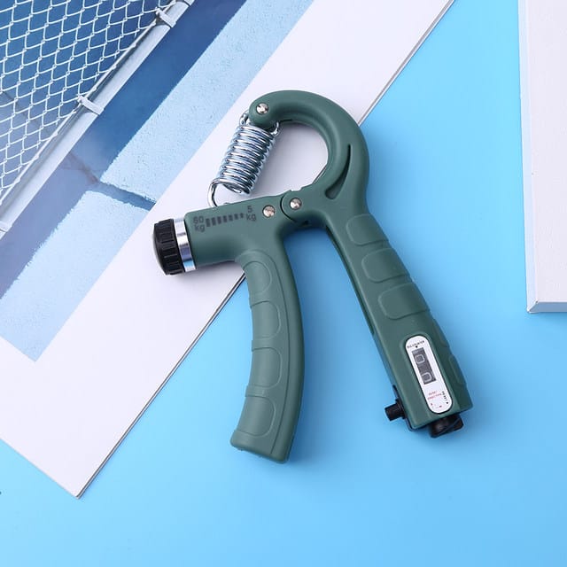 Adjustable Hand Gripper Exerciser with Counter