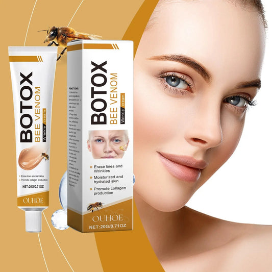 Botox Bee Venom Wrinkle Cream | Anti‑Aging Moisturizer | Collagen Boost | Reduce Wrinkles & Fine Lines 20gm