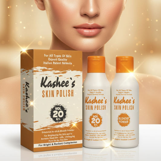 Kashee’s Skin Polisher & Activator Set (Vol 20 – 6%)