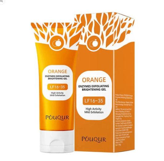 Orange Enzyme Exploiting Gel – Brightening, Exfoliating & Nourishing Citrus Skincare for Radiant, Healthy, Glowing Complexion Every Day (120gm)